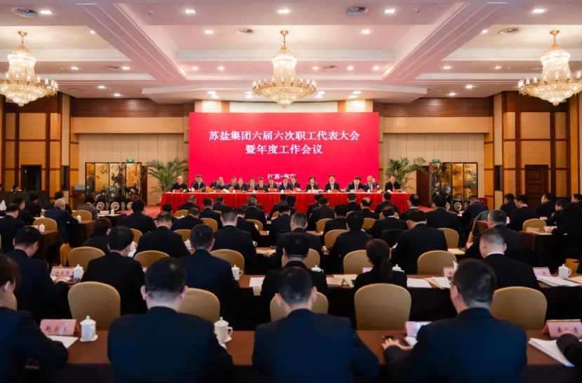 蘇鹽集團(tuán)召開六屆六次職工代表大會(huì)暨2025年度工作會(huì)議 蘇鹽集團(tuán)召開六屆六次職工代表大會(huì)暨2025年度工作會(huì)議